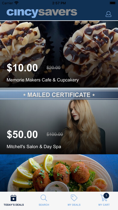 Emulate iPhone app CincySavers using MyAndroid