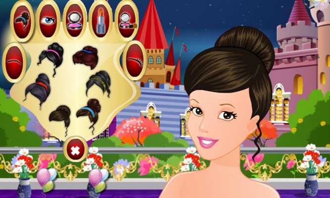 Emulate Android APK Cinderella dressup - girl game