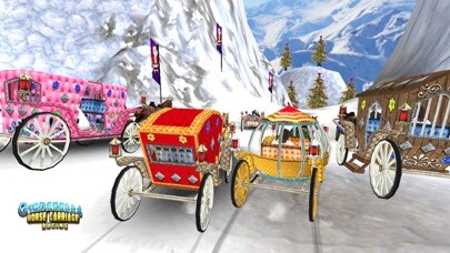 Emulate iPhone app Cinderella Horse Cart Racing using MyAndroid Emulate iPhone app Cinderella Horse Cart Racing using MyAndroid