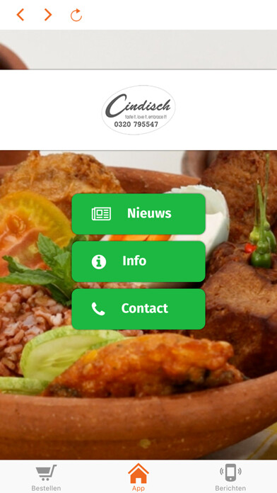 Emulate iPhone app Cindisch using MyAndroid Emulate iPhone app Cindisch using MyAndroid