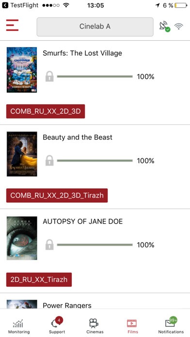 Run android online APK Cinelab - Cinema Dashboard from MyAndroid or emulate Cinelab - Cinema Dashboard using MyAndroid