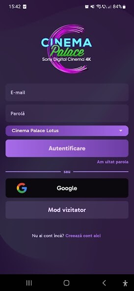 Emulate iPhone app Cinema Palace using MyAndroid Emulate iPhone app Cinema Palace using MyAndroid