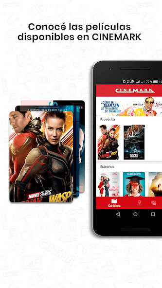 Run android online APK Cinemark Paraguay from MyAndroid or emulate Cinemark Paraguay using MyAndroid