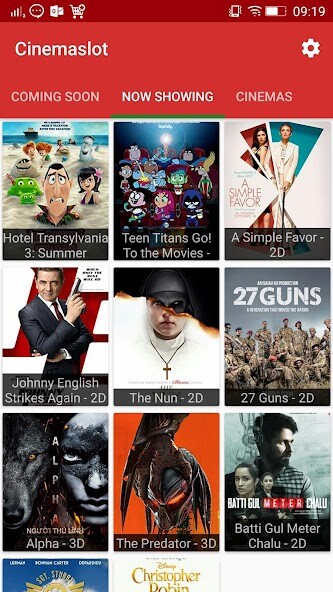 Emulate Android APK CinemaSlot