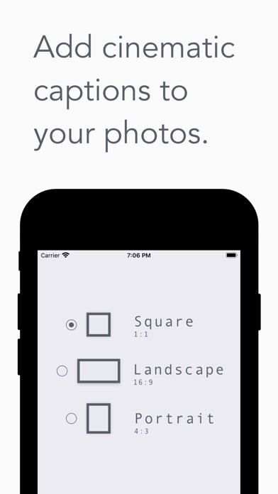 Emulate iPhone app Cinematic Captions using MyAndroid