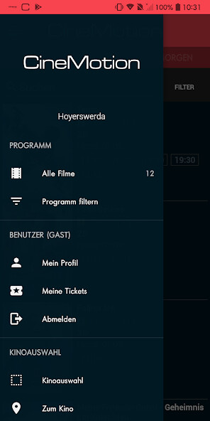 Run android online APK CineMotion from MyAndroid or emulate CineMotion using MyAndroid