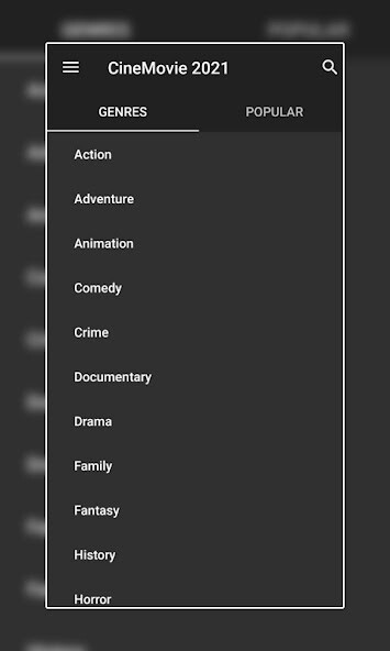 Run android online APK CineMovie 2021 from MyAndroid or emulate CineMovie 2021 using MyAndroid