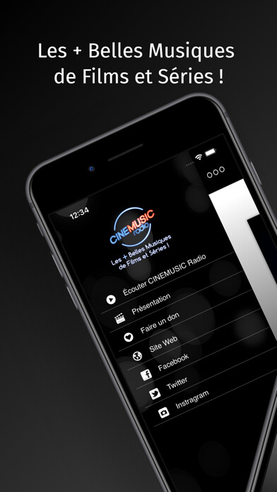 Emulate iPhone app CINEMUSIC Radio using MyAndroid Emulate iPhone app CINEMUSIC Radio using MyAndroid