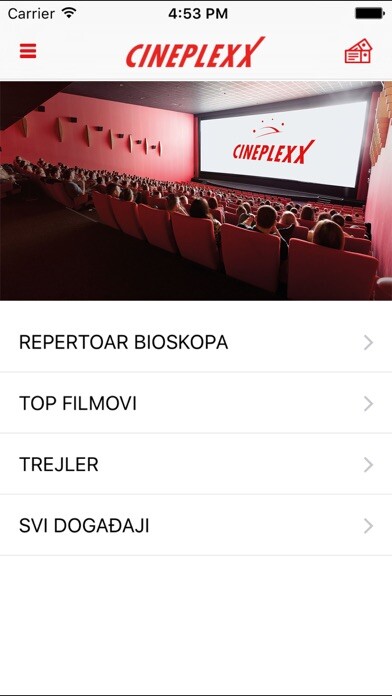 Emulate iPhone app Cineplexx Crna Gora using MyAndroid Emulate iPhone app Cineplexx Crna Gora using MyAndroid