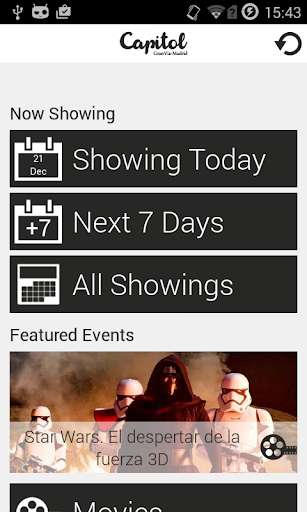 Emulate Android APK Cines Capitol Emulate Android APK Cines Capitol