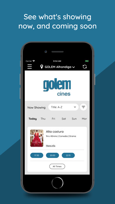 Emulate iPhone app Cines Golem using MyAndroid Emulate iPhone app Cines Golem using MyAndroid