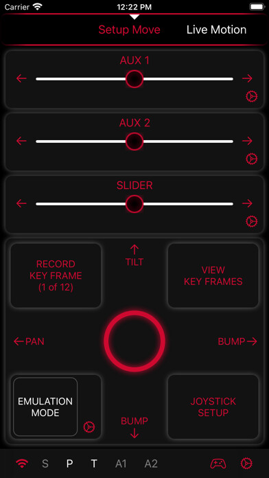 Emulate iPhone app CineShooter Remote using MyAndroid