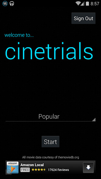 Emulate Android APK Cinetrials