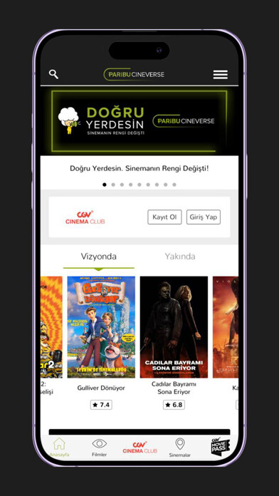 Emulate iPhone app Cineverse using MyAndroid Emulate iPhone app Cineverse using MyAndroid