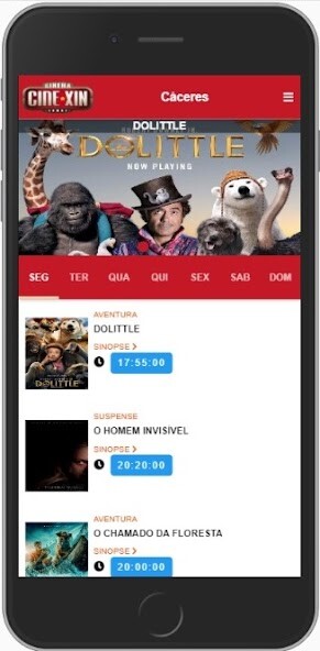 Run android online APK CineXin from MyAndroid or emulate CineXin using MyAndroid