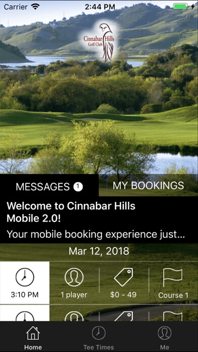 Emulate iPhone app Cinnabar Hills Golf Tee Times using MyAndroid Emulate iPhone app Cinnabar Hills Golf Tee Times using MyAndroid