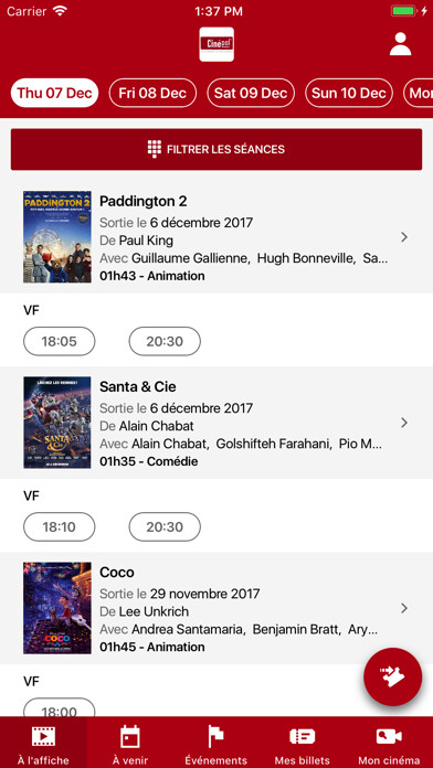 Emulate iPhone app Cinépal using MyAndroid Emulate iPhone app Cinépal using MyAndroid