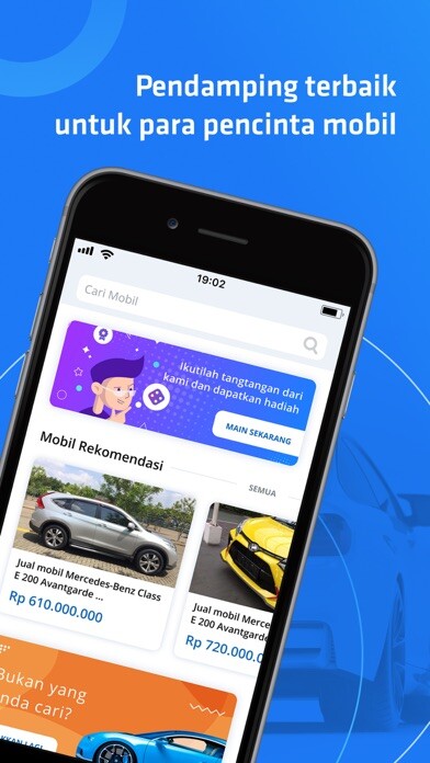 Emulate iPhone app Cintamobil - Jual beli mobil using MyAndroid