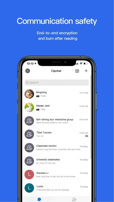 Emulate iPhone app Cipchat - Encrypted Messenger using MyAndroid Emulate iPhone app Cipchat - Encrypted Messenger using MyAndroid