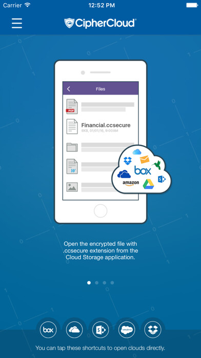 Emulate iPhone app CipherCloud using MyAndroid Emulate iPhone app CipherCloud using MyAndroid