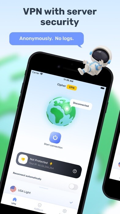 Emulate iPhone app CipherVPN - Proxy Master using MyAndroid Emulate iPhone app CipherVPN - Proxy Master using MyAndroid