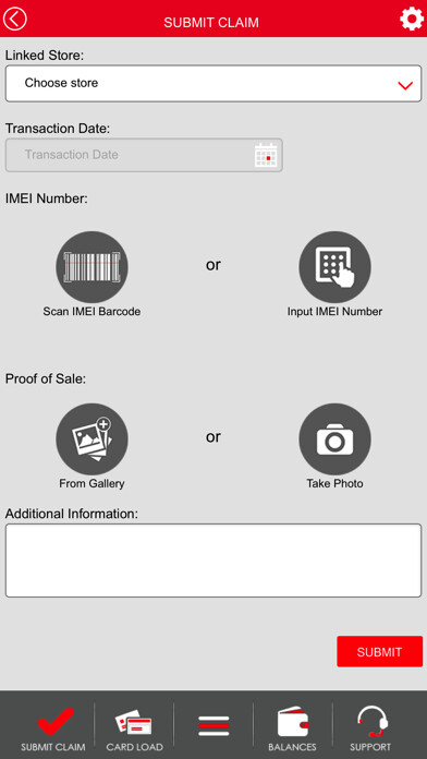 Emulate iPhone app CIP Rewards using MyAndroid