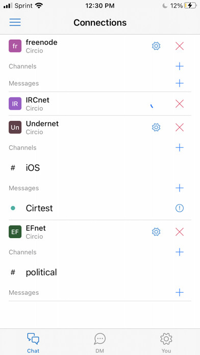 Emulate iPhone app Circio IRC using MyAndroid Emulate iPhone app Circio IRC using MyAndroid