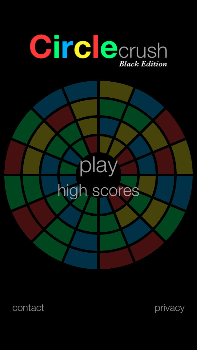 Emulate iPhone app Circle Crush - Black Edition using MyAndroid