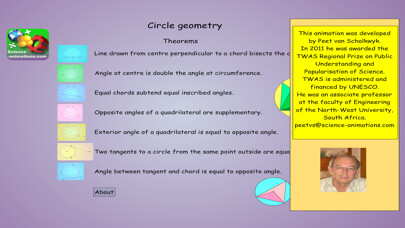 Emulate iPhone app Circle Geometry using MyAndroid