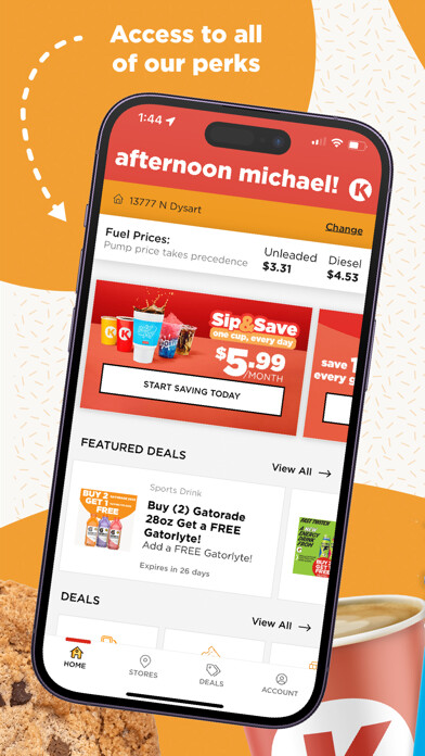 Emulate iPhone app Circle K using MyAndroid Emulate iPhone app Circle K using MyAndroid