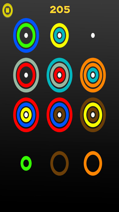 Emulate iPhone app Circles galaxy using MyAndroid