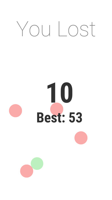 Emulate iPhone app Circles - Worlds easiest Game using MyAndroid