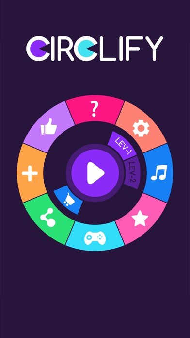 Emulate iPhone app Circlify using MyAndroid