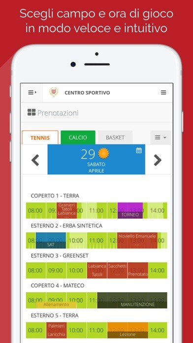 Emulate iPhone app Circolo Tennis Barletta using MyAndroid Emulate iPhone app Circolo Tennis Barletta using MyAndroid