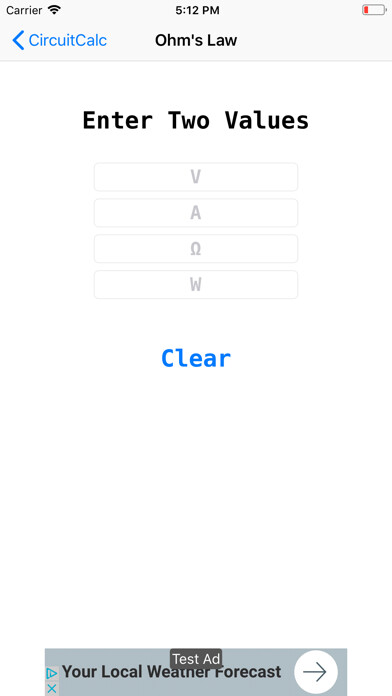 Emulate iPhone app CircuitCalc using MyAndroid Emulate iPhone app CircuitCalc using MyAndroid