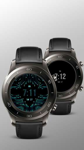 Run android online APK Circuit Vector Time watch face for Watchmaker N3P from MyAndroid or emulate Circuit Vector Time watch face for Watchmaker N3P using MyAndroid