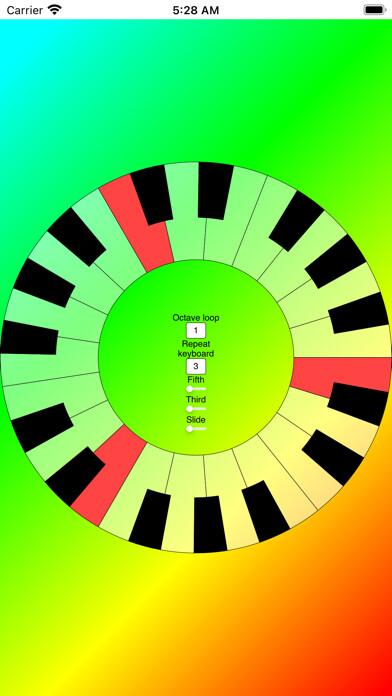 Emulate iPhone app Circular Piano using MyAndroid Emulate iPhone app Circular Piano using MyAndroid