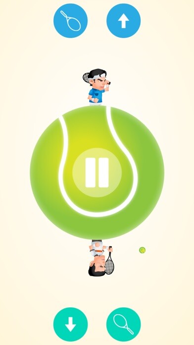 Emulate iPhone app Circular Tennis: Multiplayer using MyAndroid