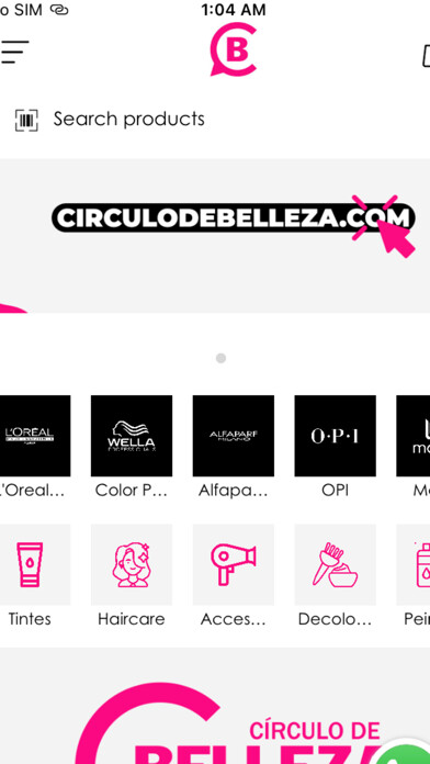 Emulate iPhone app Circulo de Belleza using MyAndroid Emulate iPhone app Circulo de Belleza using MyAndroid