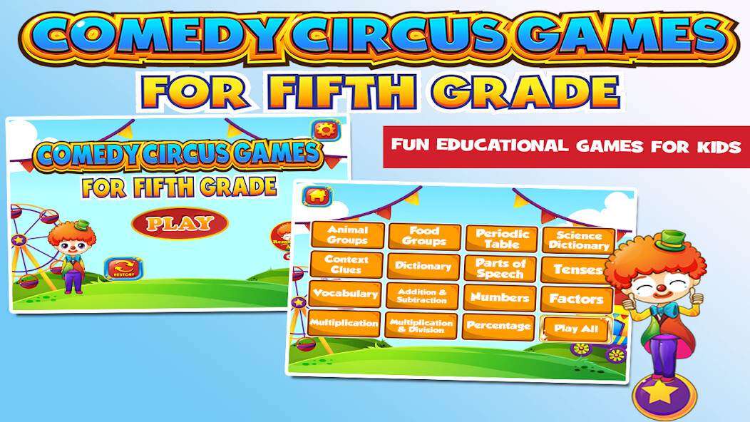 Run android online APK Circus Grade 5 Learning Games from MyAndroid or emulate Circus Grade 5 Learning Games using MyAndroid Run android online APK Circus Grade 5 Learning Games from MyAndroid or emulate Circus Grade 5 Learning Games using MyAndroid