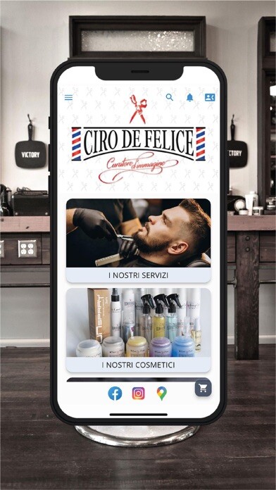 Emulate iPhone app Ciro de felice using MyAndroid
