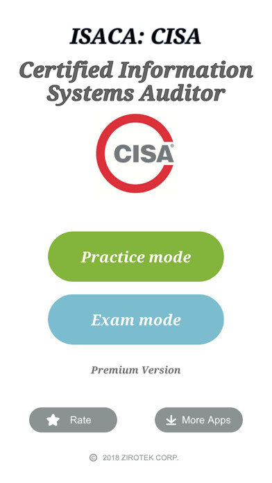 Emulate iPhone app CISA Certification Exam using MyAndroid Emulate iPhone app CISA Certification Exam using MyAndroid