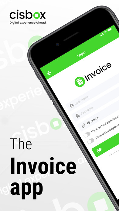 Emulate iPhone app cisbox Invoice using MyAndroid
