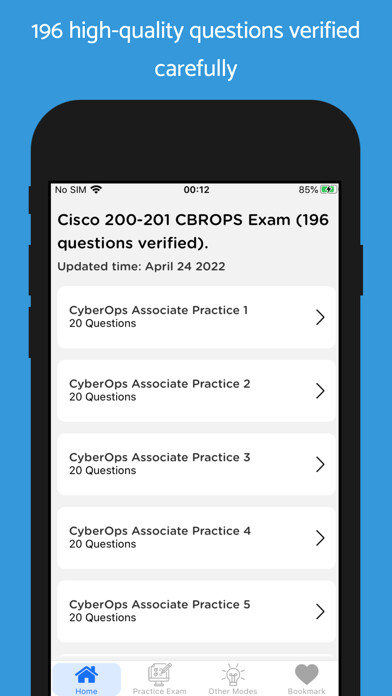Emulate iPhone app Cisco CBROPS 200-201 2022 using MyAndroid