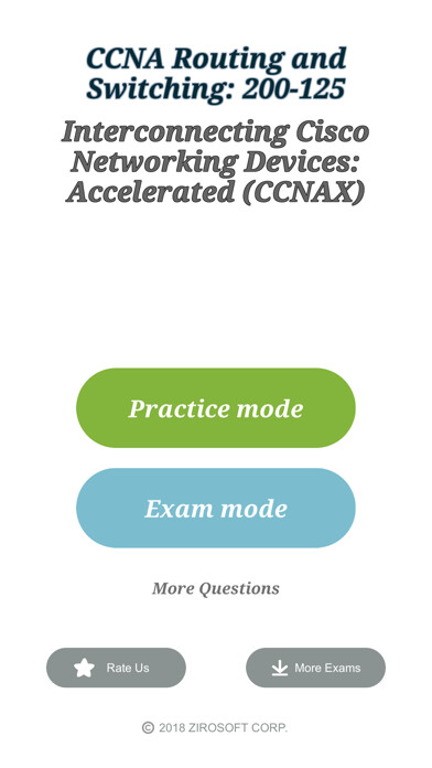 Emulate iPhone app Cisco CCNA 200-125 Exam using MyAndroid Emulate iPhone app Cisco CCNA 200-125 Exam using MyAndroid