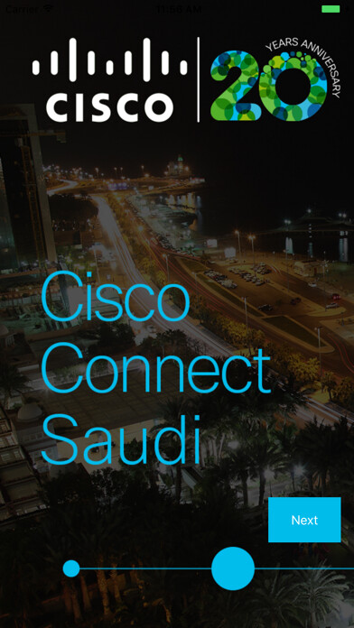 Emulate iPhone app Cisco Connect Saudi 2018 using MyAndroid