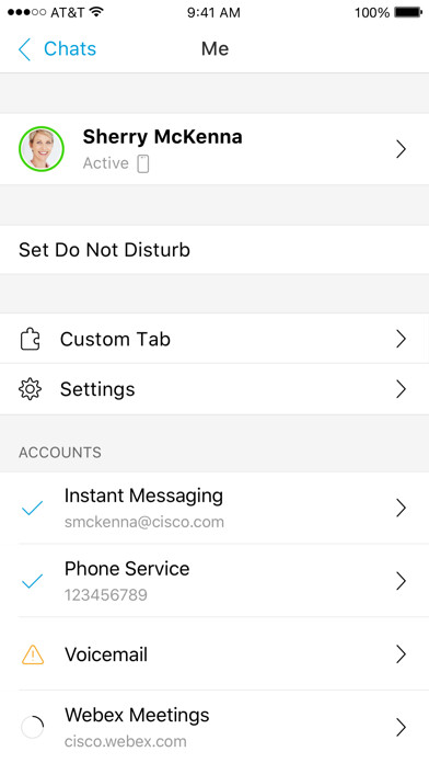 Emulate iPhone app Cisco Jabber using MyAndroid Emulate iPhone app Cisco Jabber using MyAndroid
