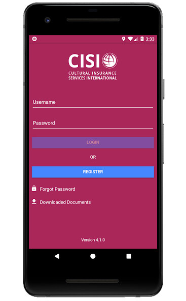Emulate iPhone app CISI Traveler using MyAndroid