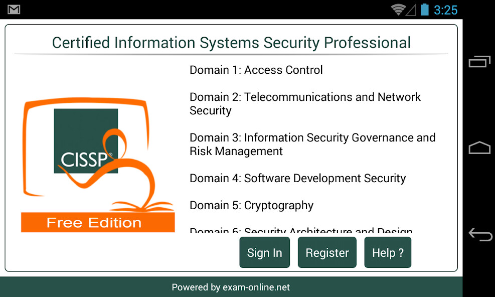 Run android online APK CISSP Exam Online Free from MyAndroid or emulate CISSP Exam Online Free using MyAndroid Run android online APK CISSP Exam Online Free from MyAndroid or emulate CISSP Exam Online Free using MyAndroid