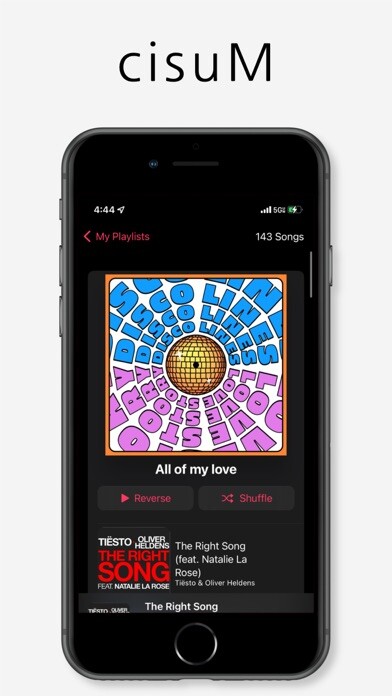 Emulate iPhone app cisuM - Reverse Playlist using MyAndroid Emulate iPhone app cisuM - Reverse Playlist using MyAndroid